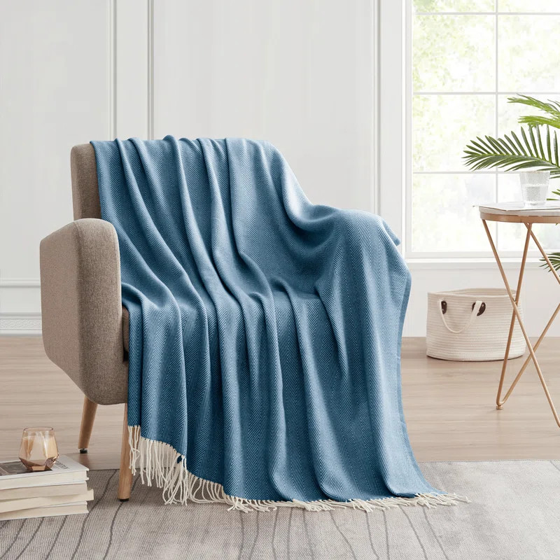 Knitted Throw Blanket | Wayfair North America