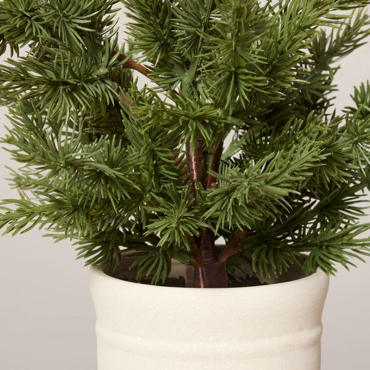 Faux Spruce Christmas Tree in Ceramic Pot - Hearth & Hand™ with Magnolia | Target