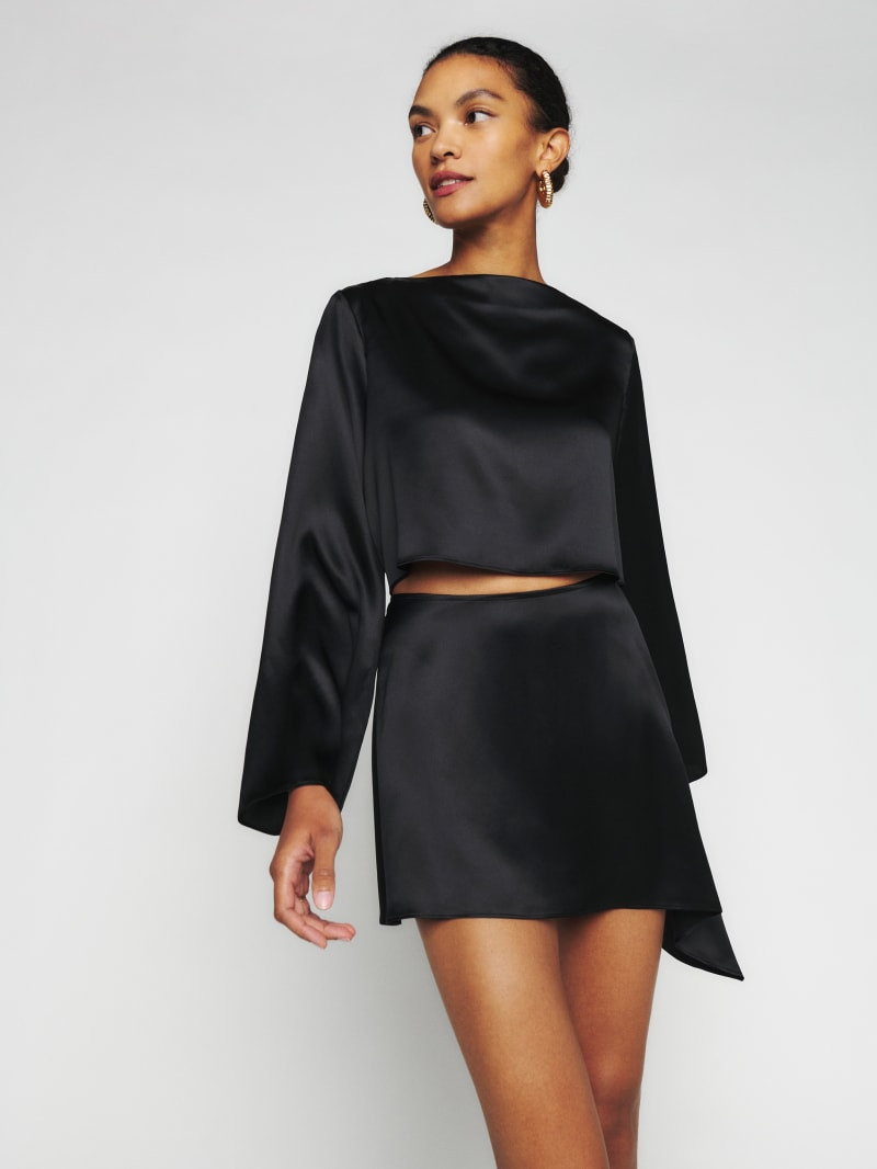 Anaya Silk Two Piece | Reformation (Global)