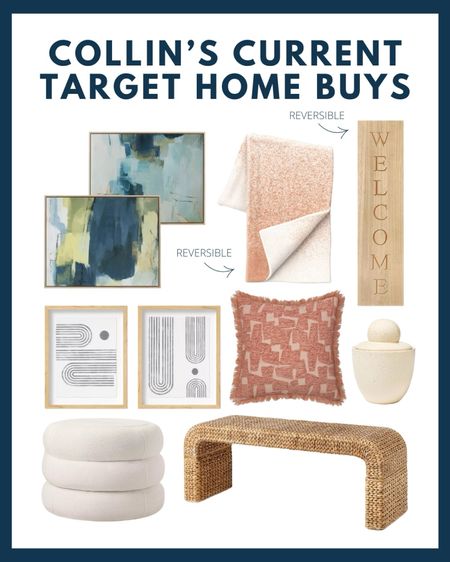Shop all Collin’s recent Target home buys! She couldn’t resist these for her flip home and loves the quality of them all. 😍

#LTKStyleTip #LTKHome #LTKSaleAlert