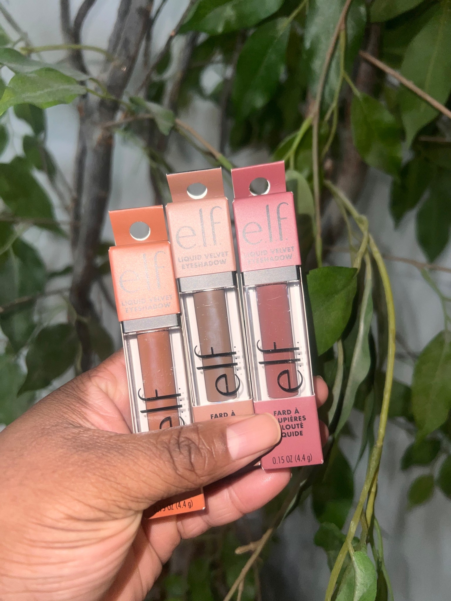 I’m so excited to try these liquid eyeshadows 

Ginger snap 
Cable knit 
Currant Mood 