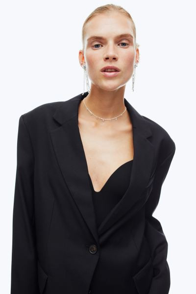 Oversized Single-breasted Jacket | H&M (US + CA)