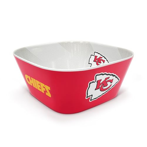 YouTheFan NFL Kansas City Chiefs Large Party Bowl | Amazon (US)
