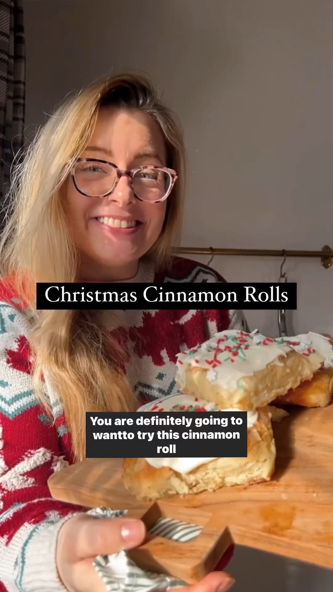 I ❤️ Christmas baking! I've perfected the recipe! These homemade cinnamon rolls have been many many years in the making.

Jump over to my Instagram to save the recipe for when you feel like being extra and making cinnamon rolls from scratch, I promise you won't be disappointed! 💕

#LTKHoliday #LTKSeasonal #LTKhome