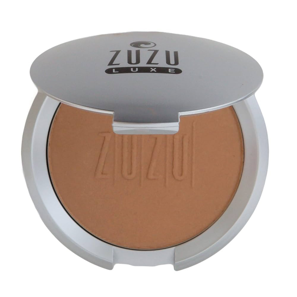 ZUZU LUXE Mineral Bronzer- Natural Ingredients, Refillable Compact, & Shimmer Finish, 0.32 oz | Amazon (US)