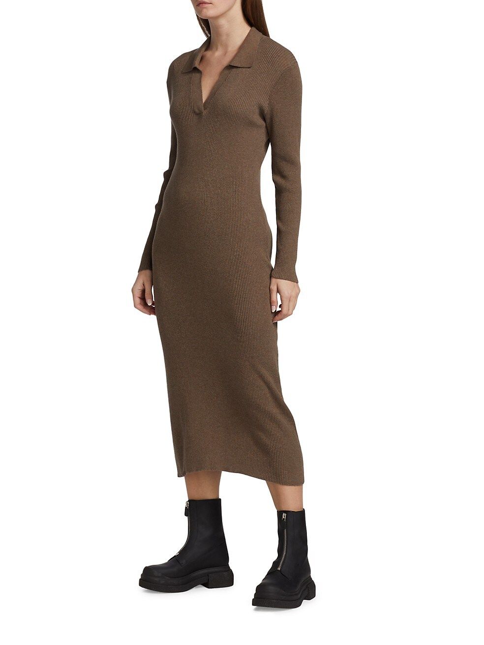 Rails Luciana Ribbed Collared Dress | Saks Fifth Avenue