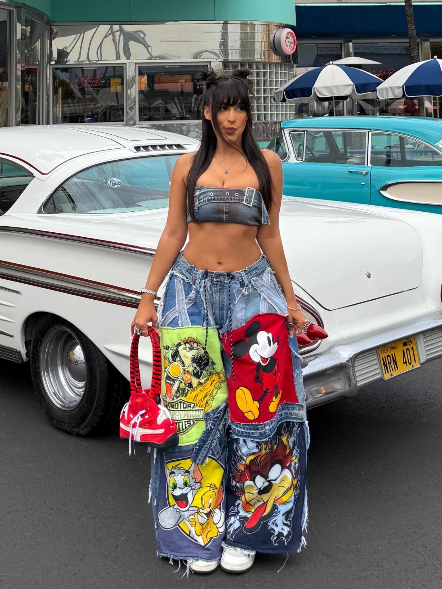 If I could wear this outfit everywhere I would 🥹 it was handmade by a designer in Tokyo, Japan!  So I don’t have a direct link to it but I’ve found similar bottoms🫶🏽 and I’ve linked the other bits to the fit 🫶🏽 

#LTKgrwm #LTKFindsUnder50 #LTKootd