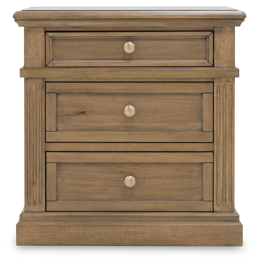 Mylarken 28" 3 Drawer Nightstand | Ashley | Ashley