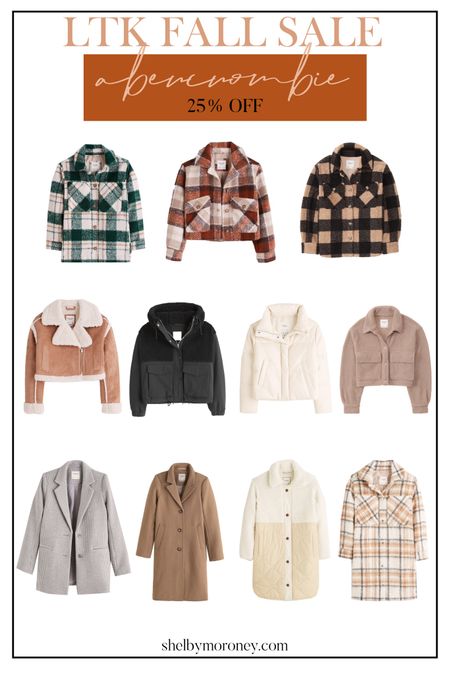 Abercrombie fall sale jackets and shackets 

#LTKSale #LTKunder50 #LTKSeasonal