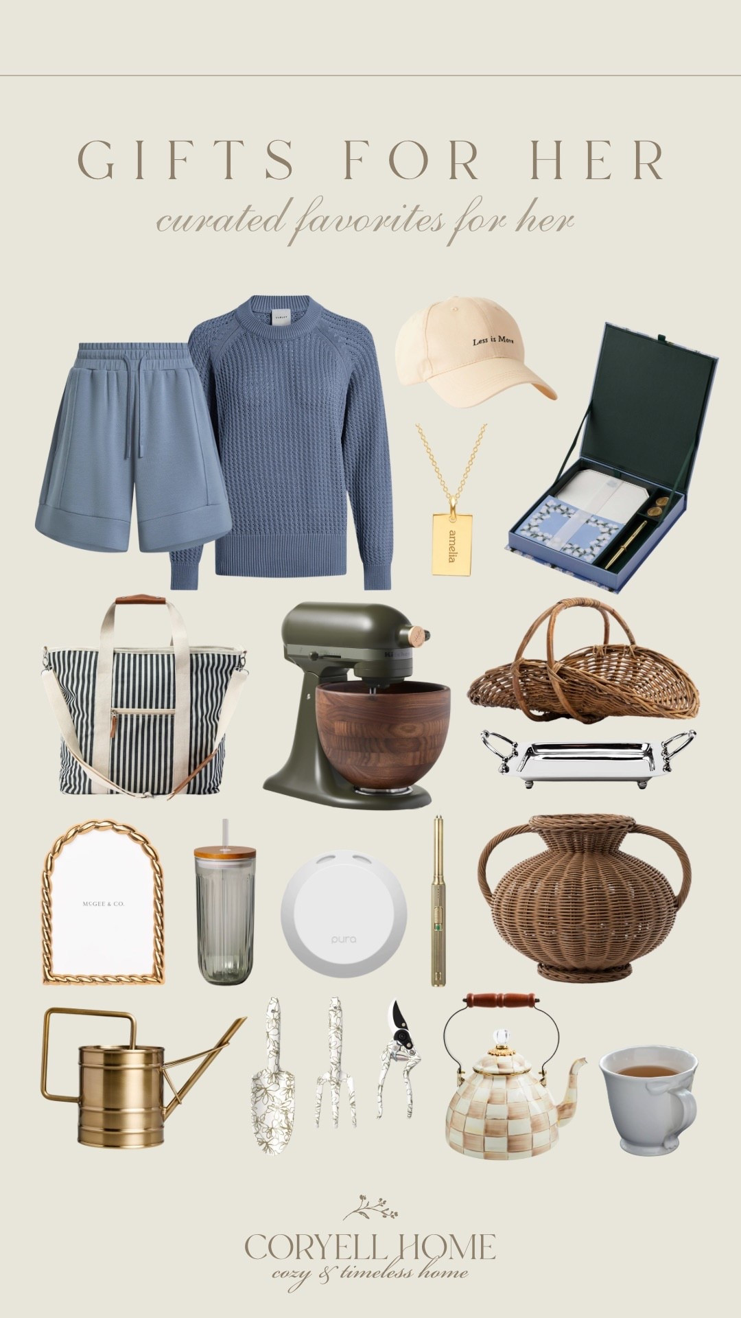 A curated gift guide for all the ladies this Christmas! Everything from gardening to baking, home decor, elevated athleisure wear, stationary, and so much more! 

#LTKGiftGuide #LTKStyleTip

#LTKCyberWeek #LTKHoliday #LTKGiftGuide