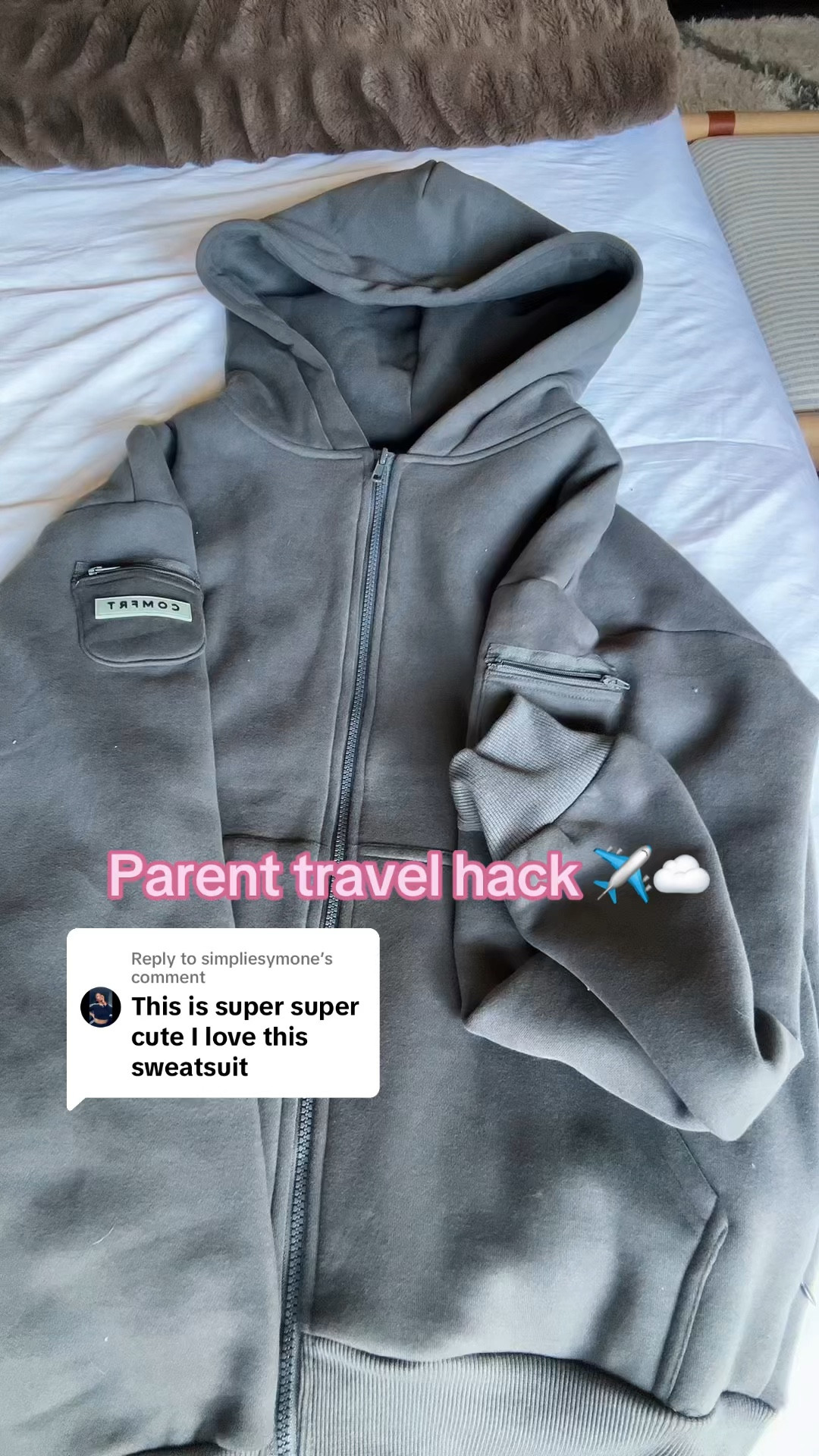 Best parent travel hack from @comfrt ☁️✈️

#LTKPetite #LTKTravel #LTKFamily