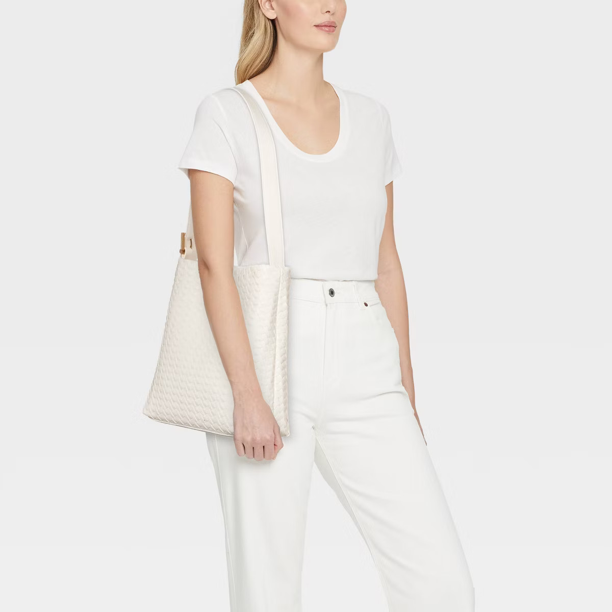 Woven Bucket Shoulder Bag - A New Day™ | Target