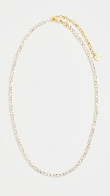 Dainty Crystal Chain Necklace | Shopbop