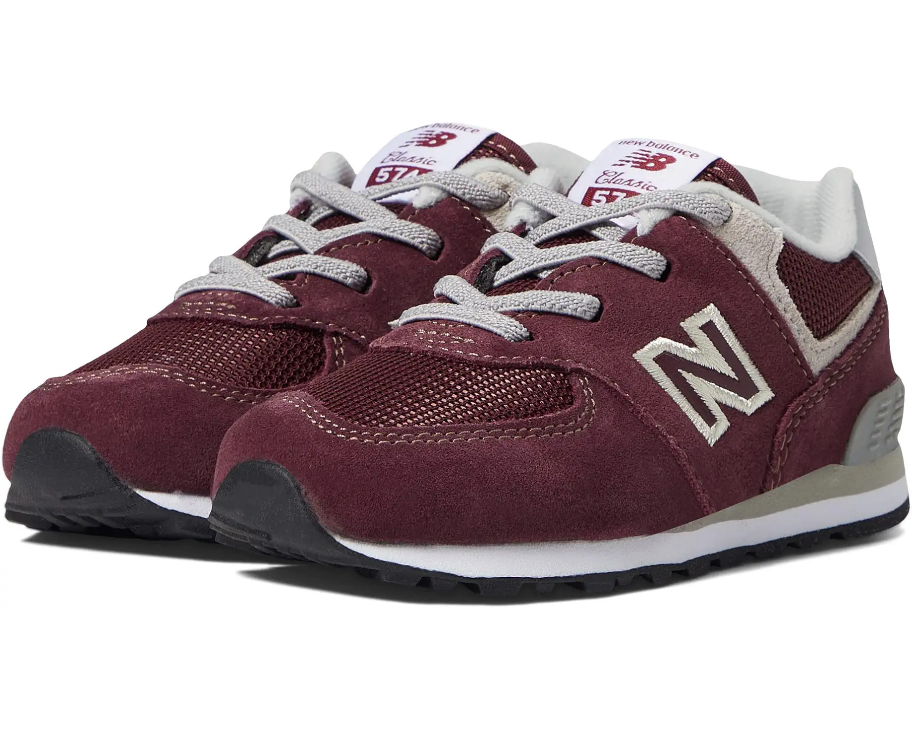 574 Bungee Lace (Infant/Toddler) | Zappos
