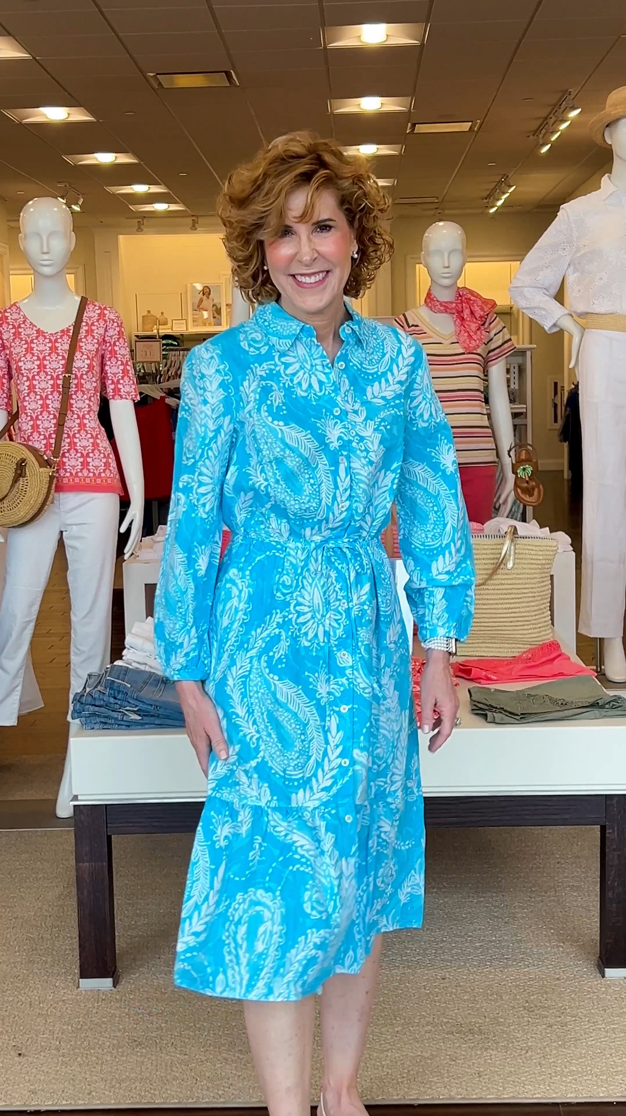 Extra 40% off markdowns! 
This linen blend shirtdress has the cutest wide ruffle at the hem. I love the bracelet sleeves! Turquoise blue is trending this season!



#LTKStyleTip #LTKSummerSales #LTKFindsUnder100