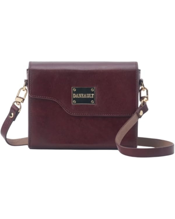 Small Reversible Leather Purse - The Robbie - 2-in-1 Dual-Color Leather Handbag - Women’s Cross... | Amazon (US)