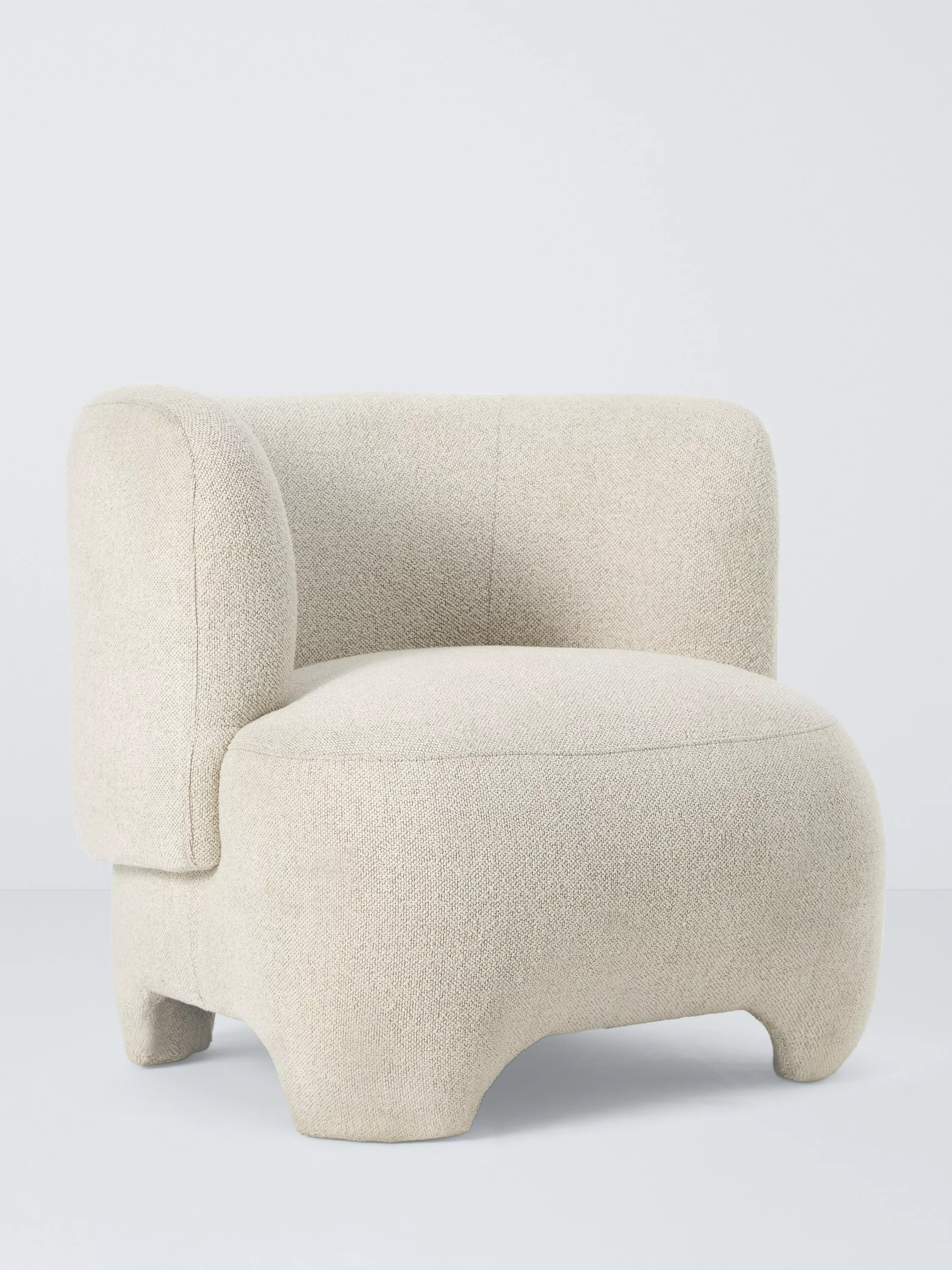 John Lewis ANYDAY Elephant Armchair, Natural Boucle | John Lewis (UK)
