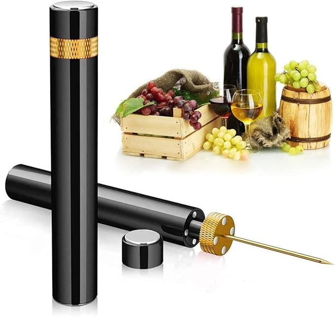Mini Wine Opener | Travel Portable Pocket Air Pressure Pump Wine Bottle Opener | Assemblable Desi... | Amazon (US)