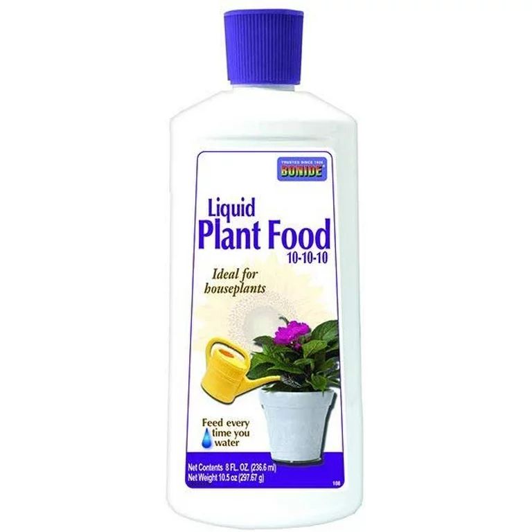 Bonide BND108 - Liquid Plant Food, 10-10-10 Soil Fertilizer 8 oz. | Walmart (US)