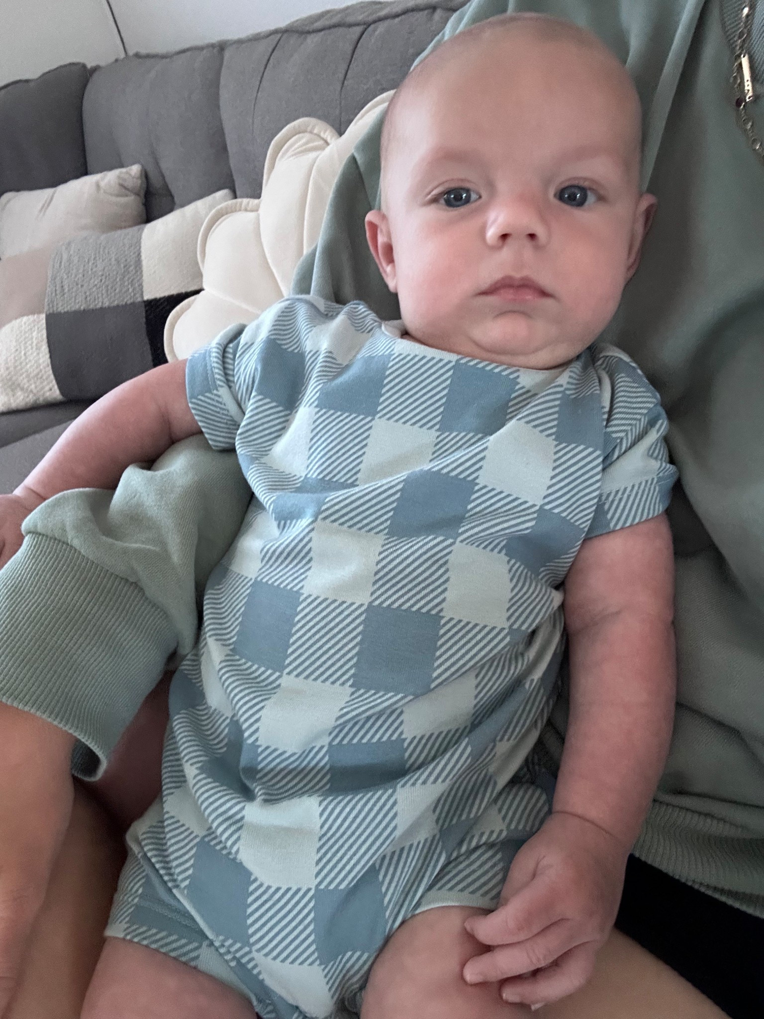 Gingham romper! 

#LTKootd #LTKBaby