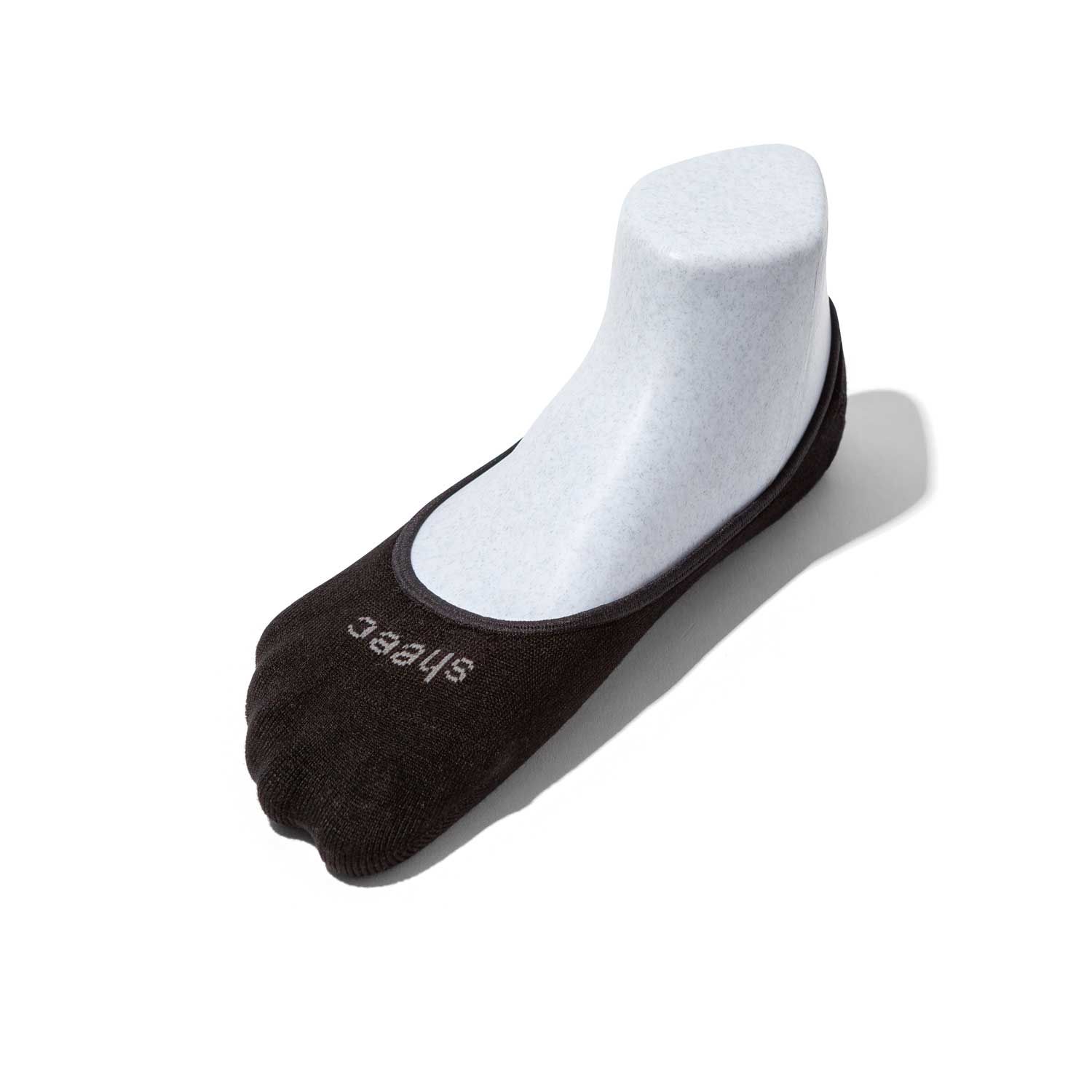 Active Extra Low-cut Super Soft Modal Casual No Show Socks | BLACK | Sheec Socks