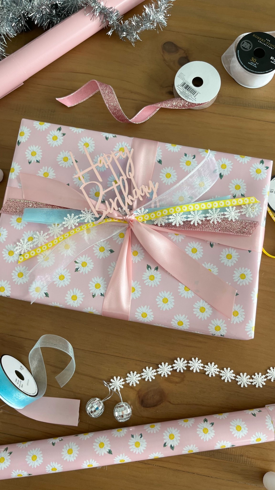 All of my gift wrapping supplies are from Hobby Lobby which I can’t link - linking other cute wrapping supplies from other retailers! 💝

Party supplies, party prep, gift wrapping, presents, wrapping supplies, birthday party, happy birthday, cake topper, wrapping paper, ribbon 

#LTKKids #LTKmomlife #LTKBaby