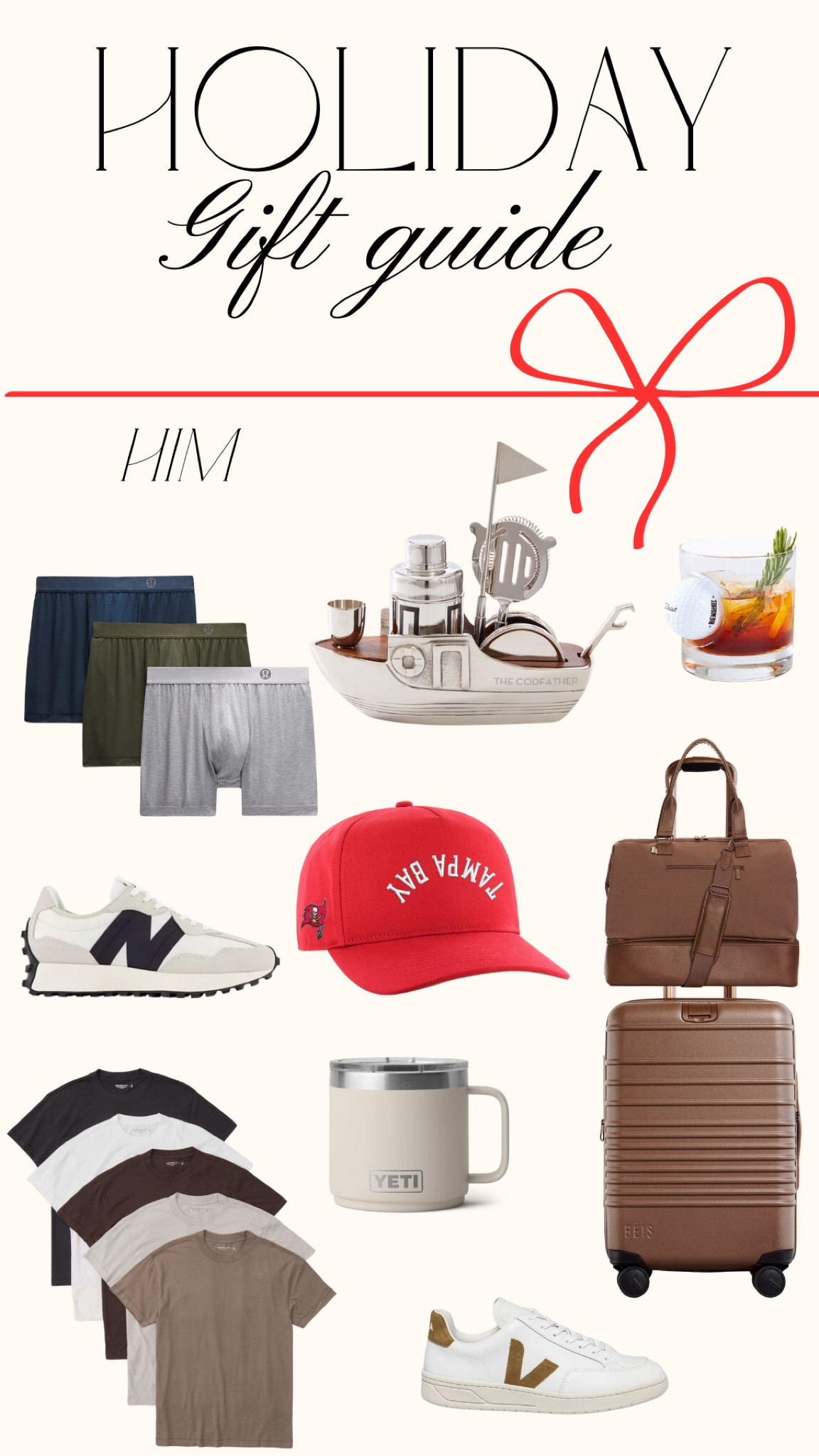 Gift guide for him , holiday gift guide , boyfriends gifts , husband gifts , dad gift, father in law gift , Christmas gift guide 

#LTKGiftGuide #LTKHoliday #LTKSeasonal