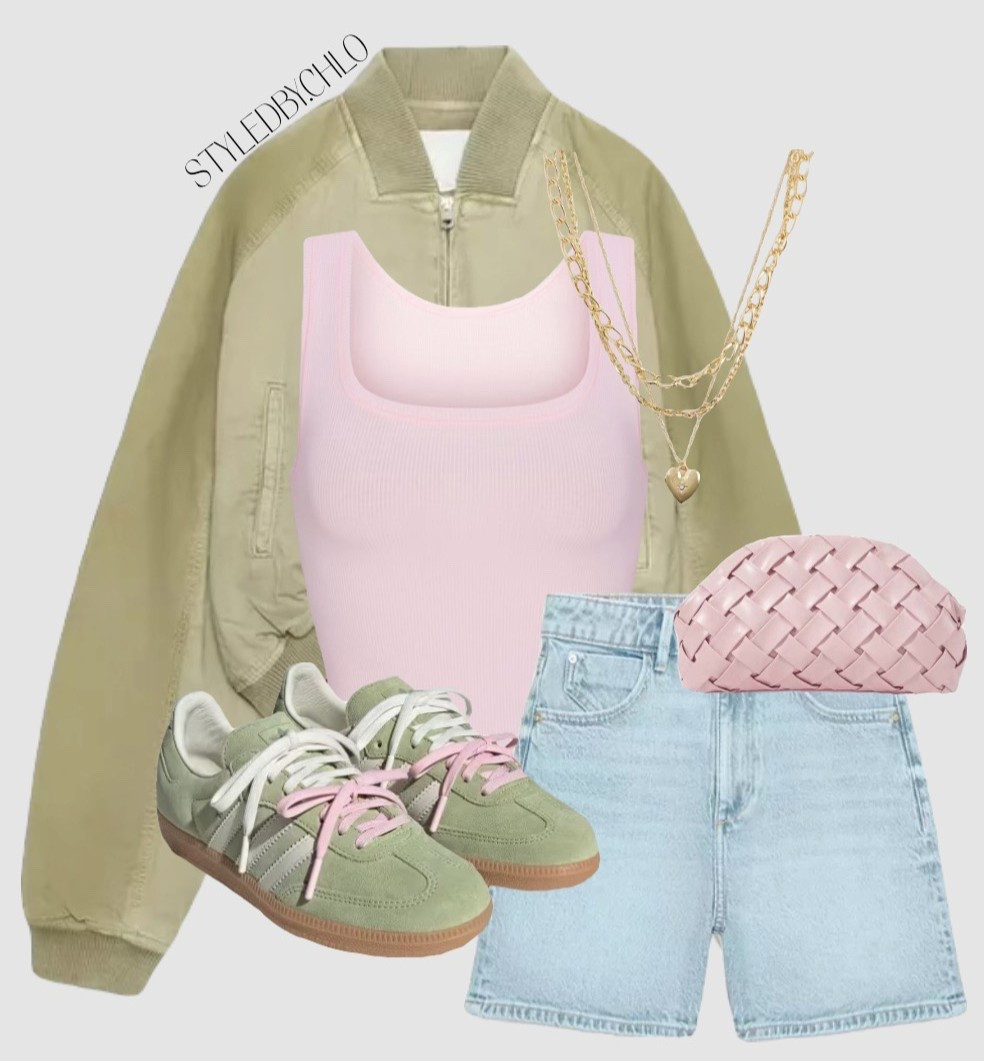 Shorts and jacket are @Zara i’m obsessed! bag is @shein 

#LTKspring #LTKtravel #LTKsummer
