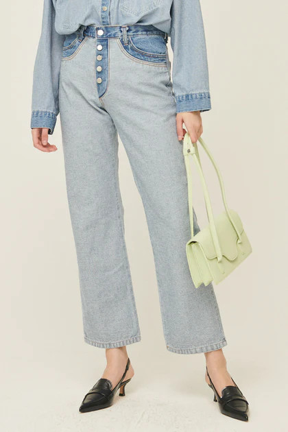 Angie Reversible Effect Jeans | Storets (Global)