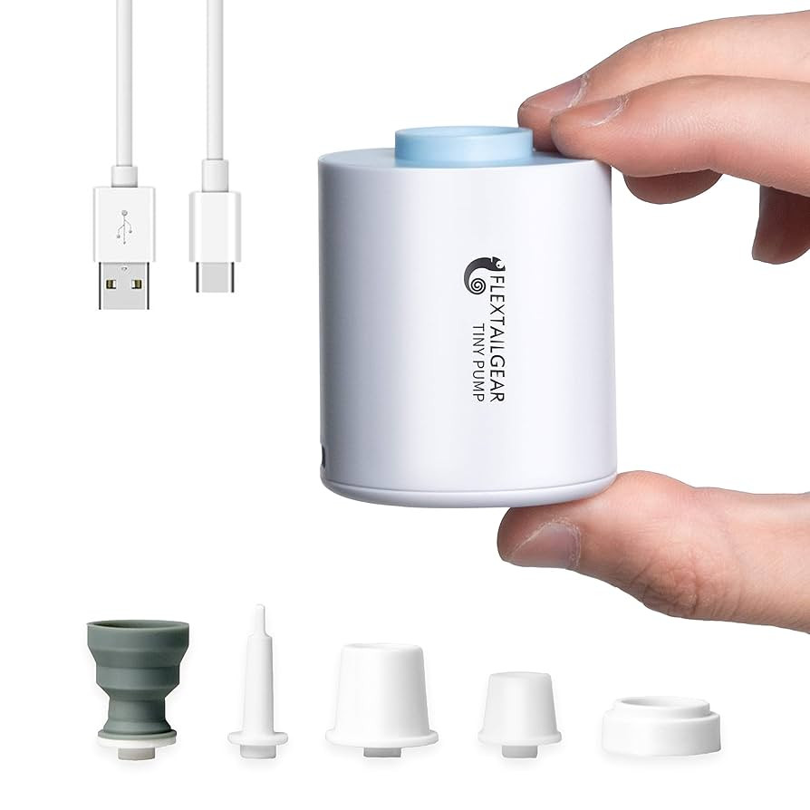 FLEXTAILGEAR Tiny and Portable Air Pump Ultra-Mini Pump with 1300mAh Battery USB Rechargeable to ... | Amazon (US)