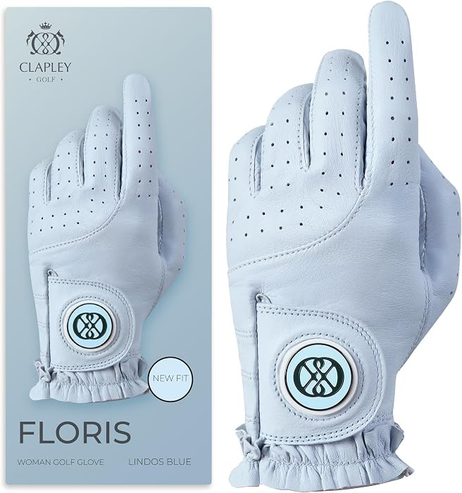 Women\u2019s Golf Glove, Bow Detail, Refined Cabretta Leather, Ball Marker Included, Breathable &... | Amazon (US)