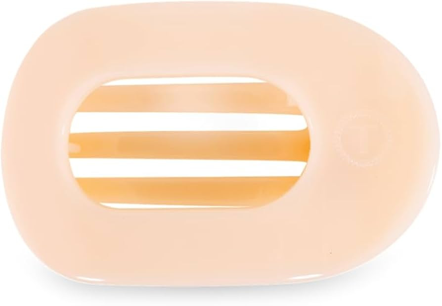 TELETIES - Large Flat Round Clip - Strong Grip, Bendable Teeth, Comfortable Curved Design - For L... | Amazon (US)