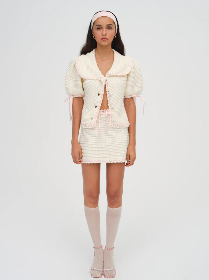 Olina Crochet Cardigan | For Love & Lemons