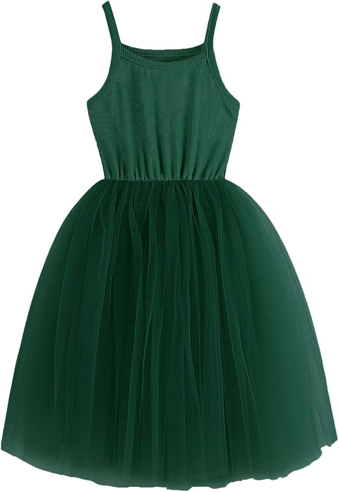 BGIRNUK Baby Girls Tutu Dress Sleeveless Toddler Princess Tulle Sundress | Amazon (US)