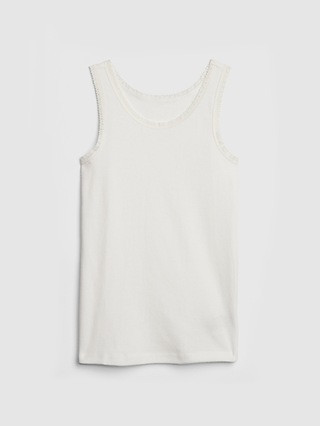 Kids Lace Trim Tank Top | Gap US