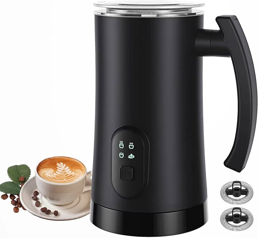 Electric Milk Frother, 4 in 1 Milk Steamer,11.8oz/350ml Automatic Warm and Cold Foam Maker for Co... | Amazon (US)