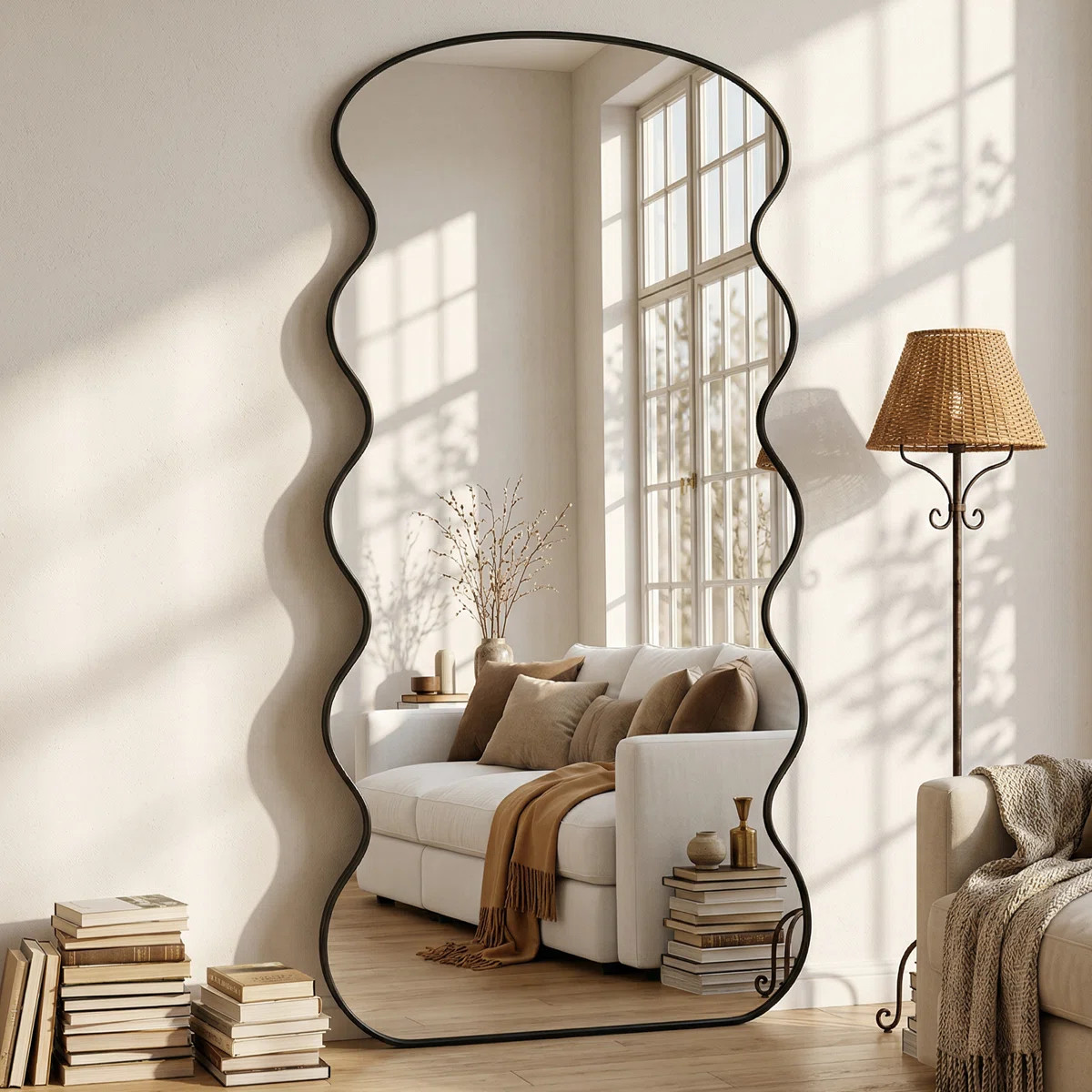 The Wave Full-Length Mirror | Wayfair North America