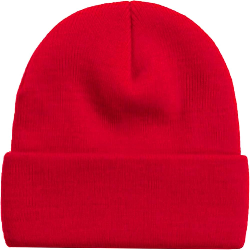 NPQQUAN 1 & 2 Packs Unisex Beanie Hats for Men Women Winter Knit Beanies | Amazon (US)