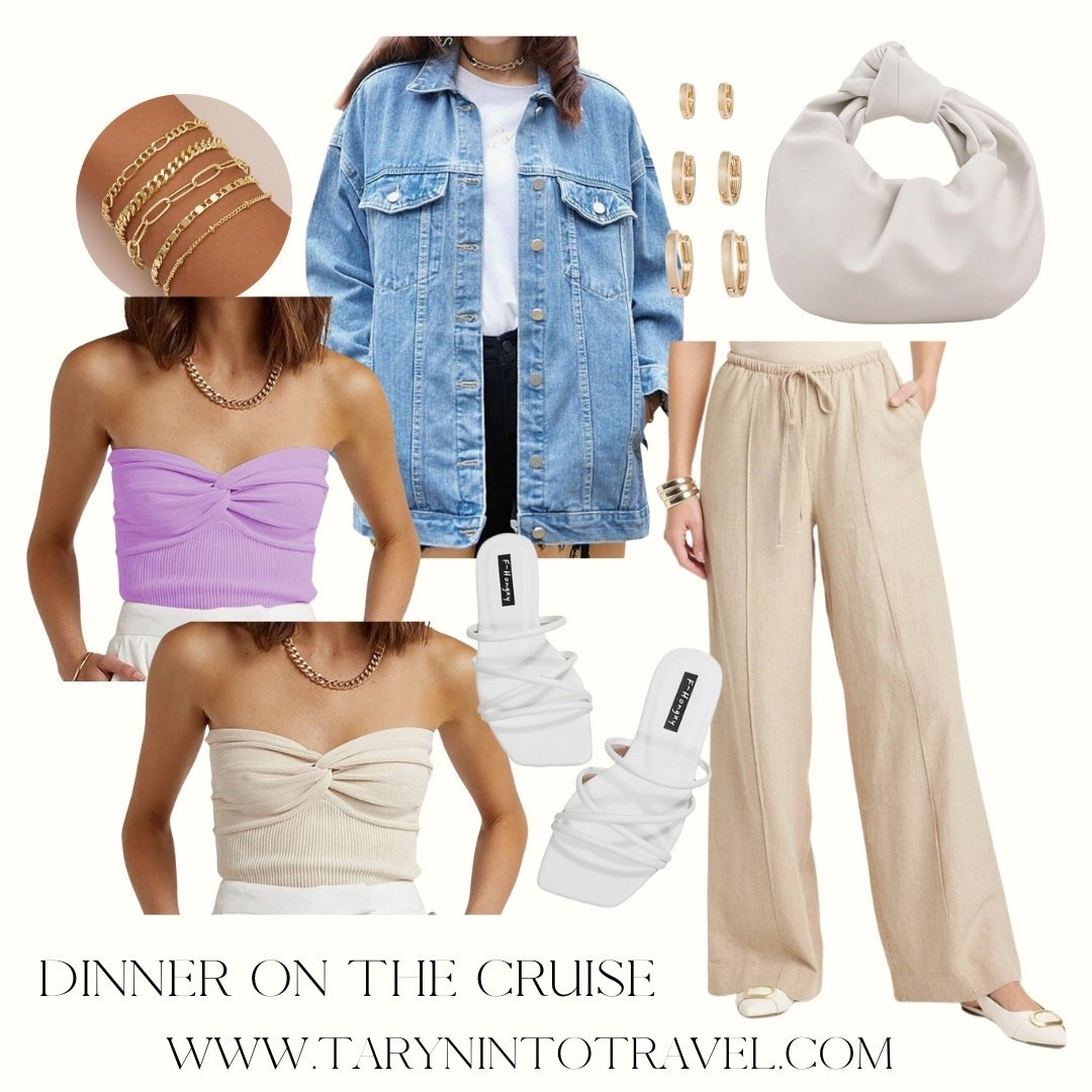 Outfit idea for dinner on a cruise 

#LTKTravel #LTKFindsUnder50 #LTKMidsize