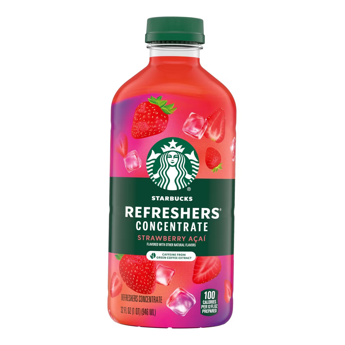 Starbucks Refreshers Strawberry Acai Concentrate - 32 fl oz | Target
