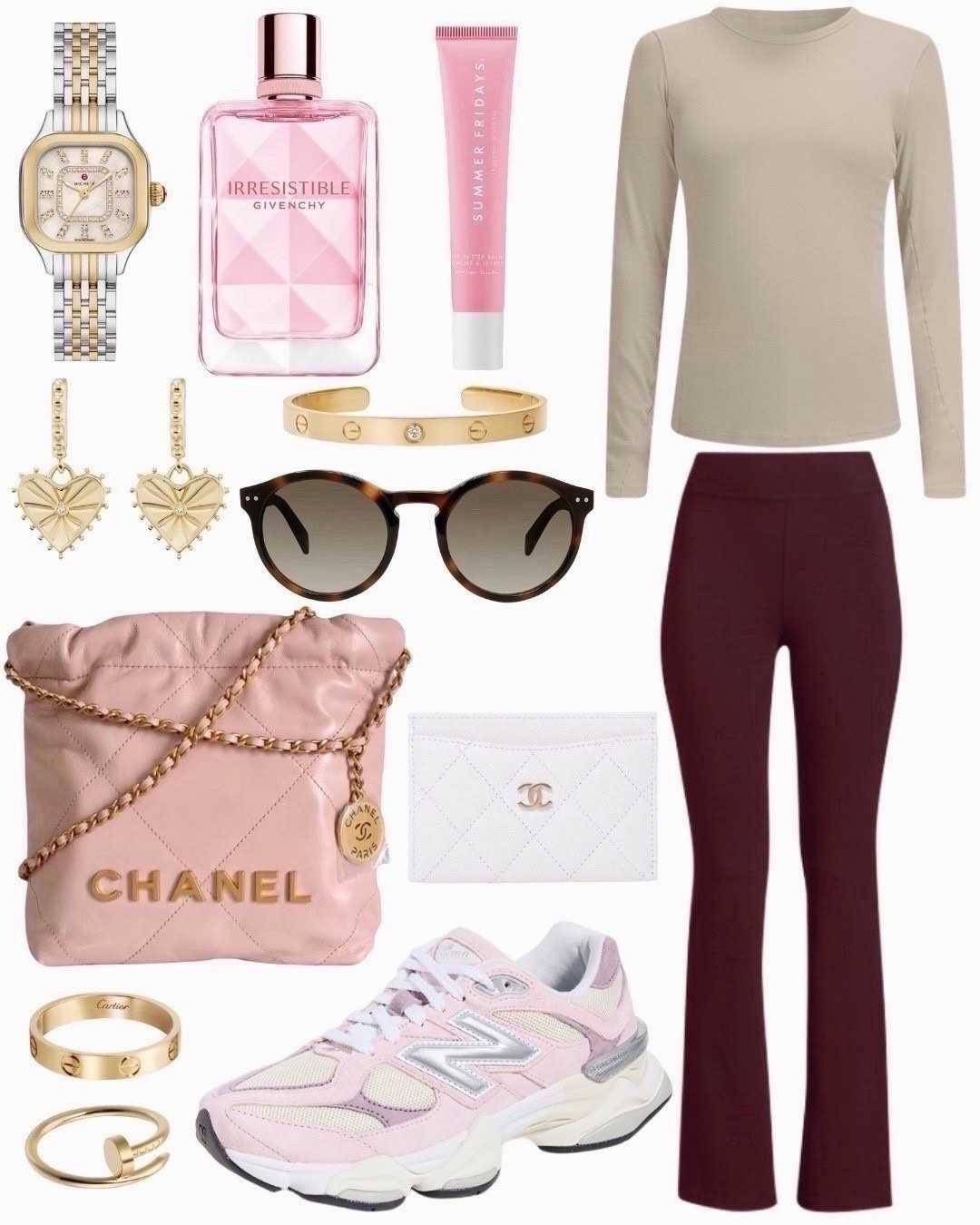 Lululemon hold tight tee in sheer oak (6) with align flares in garnet (4)



#LTKFindsUnder100 #LTKSeasonal #LTKootd