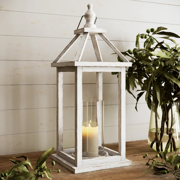 Wood Fireplace Lantern | Wayfair North America