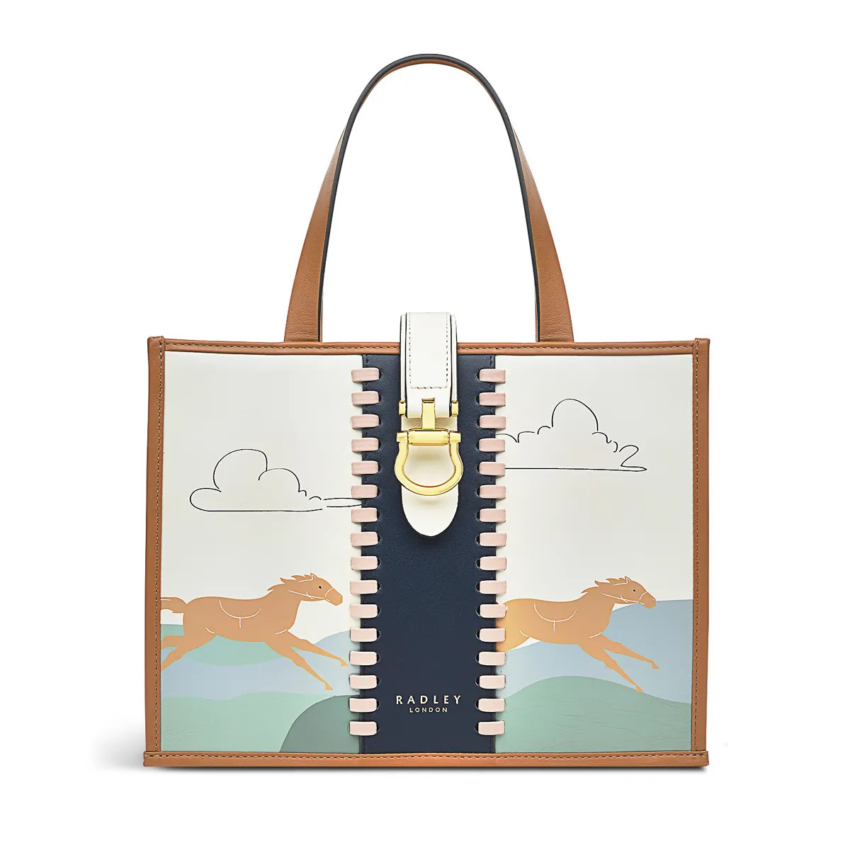 Small Zip-Top Satchel Bag | Kentucky Derby | Radley London | Radley London US