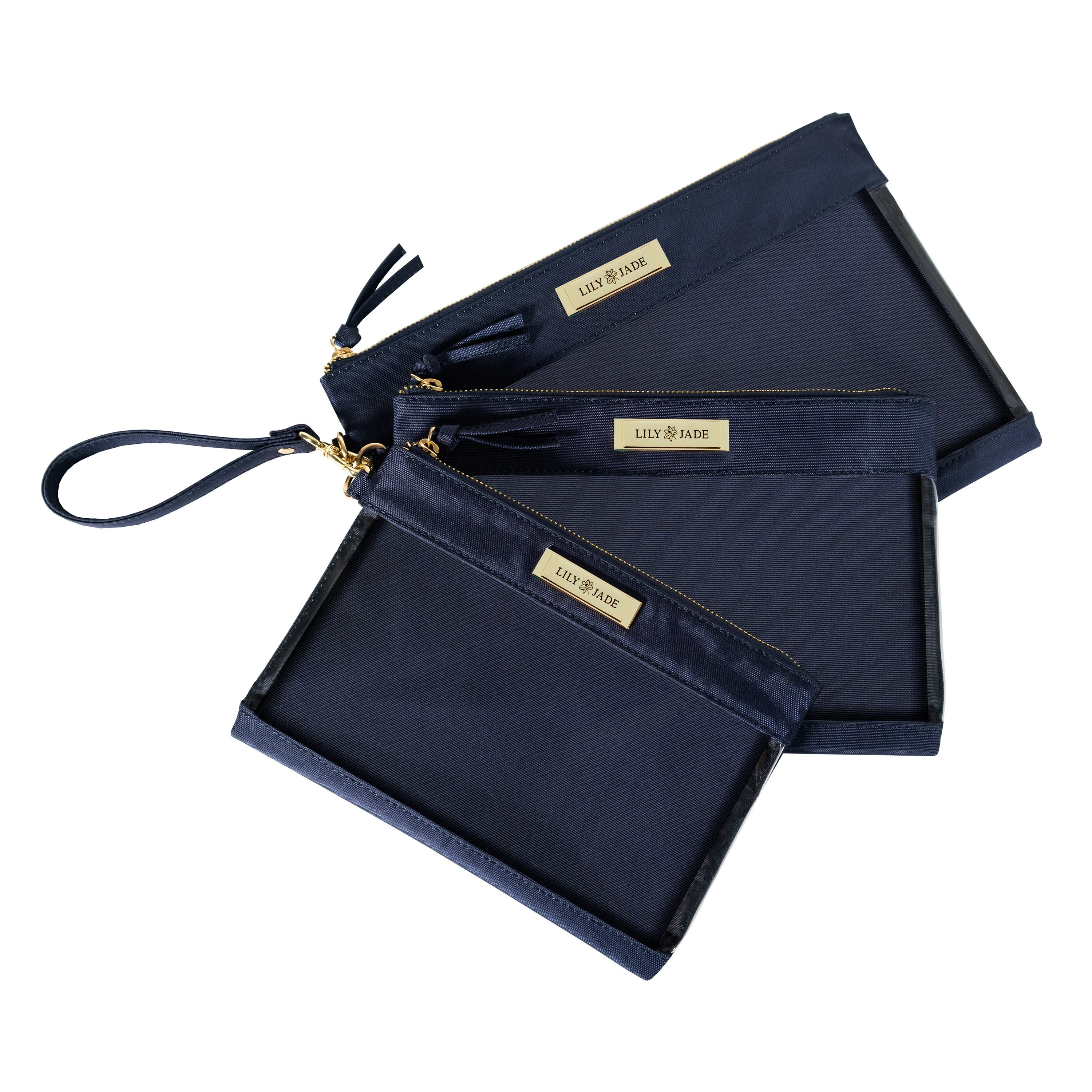 Packing Cases - Navy & Gold | Lily Jade