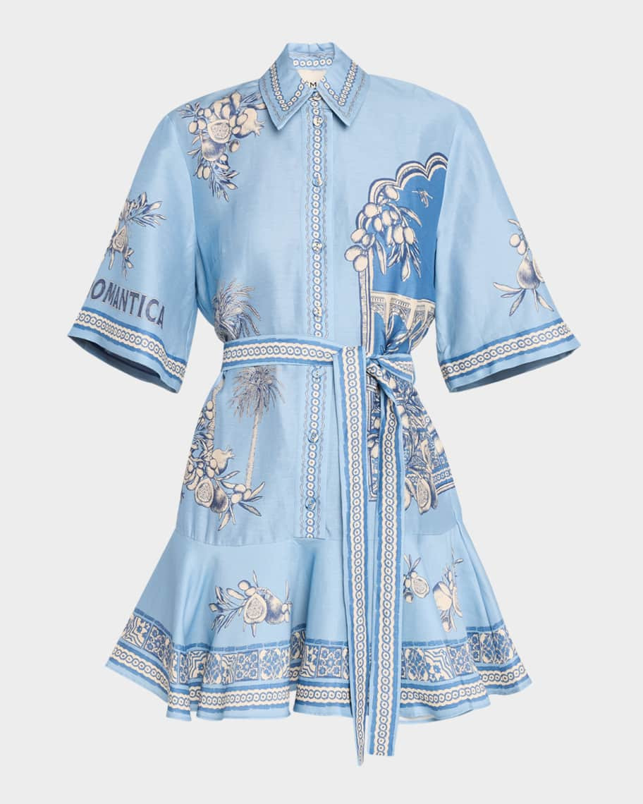 Villa Romantica Mini Shirtdress | Neiman Marcus