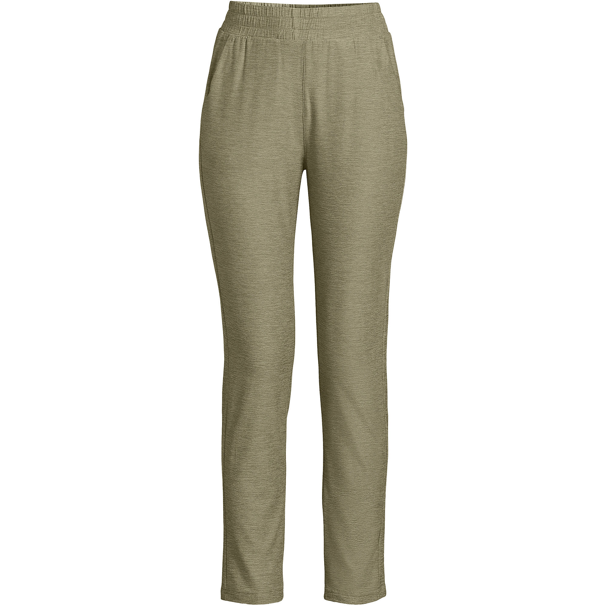 Women's Active High Rise Soft Performance Refined Tapered Ankle Pants | Lands' End (US)