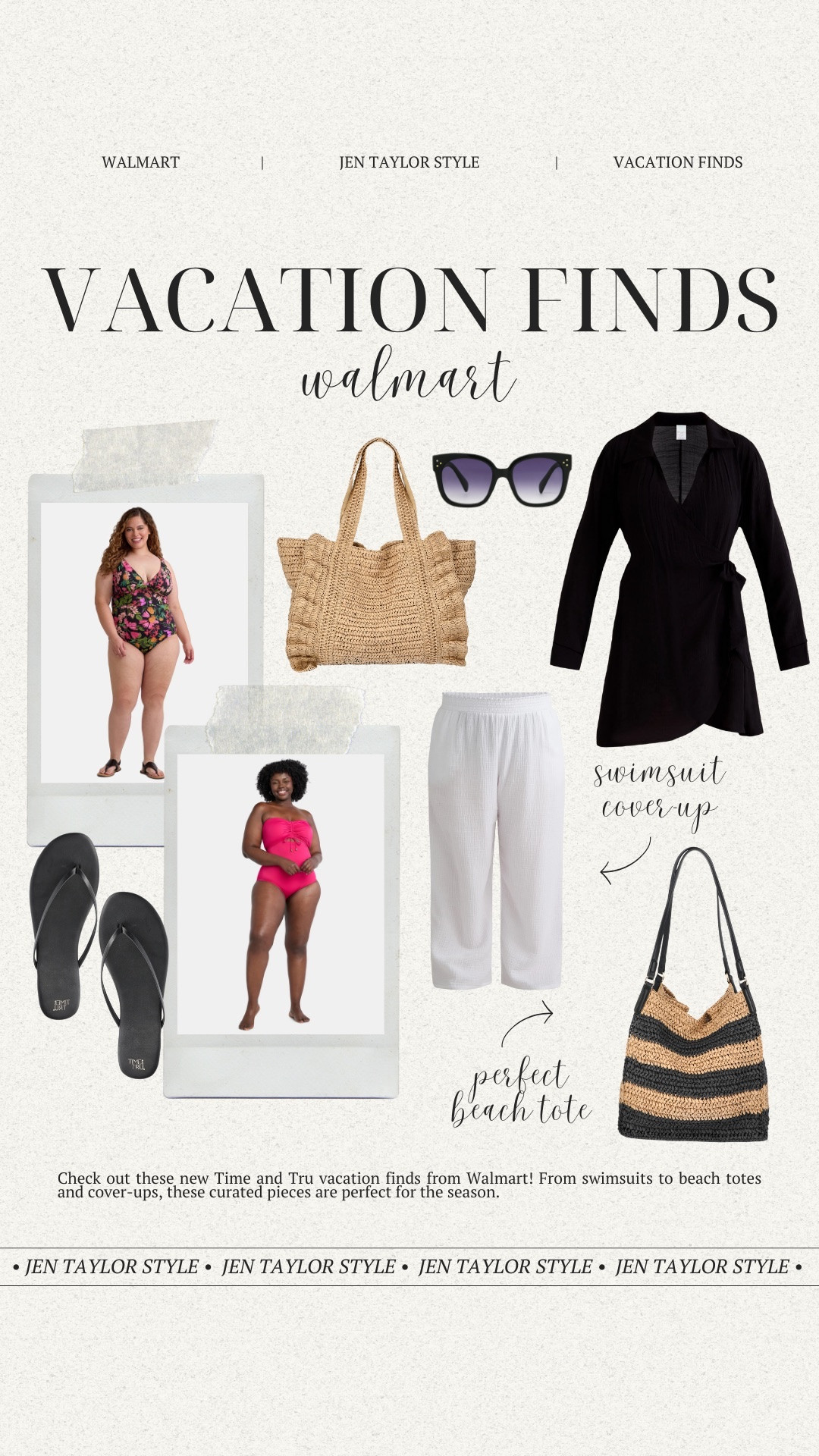 Vacation finds from Walmart. I love there swimsuits  

#LTKStyleTip #LTKPlusSize #LTKSwim