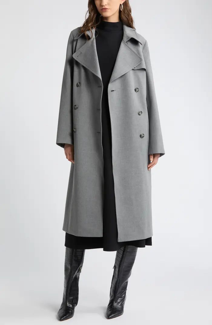 Oversize Double Breasted Trench Coat | Nordstrom