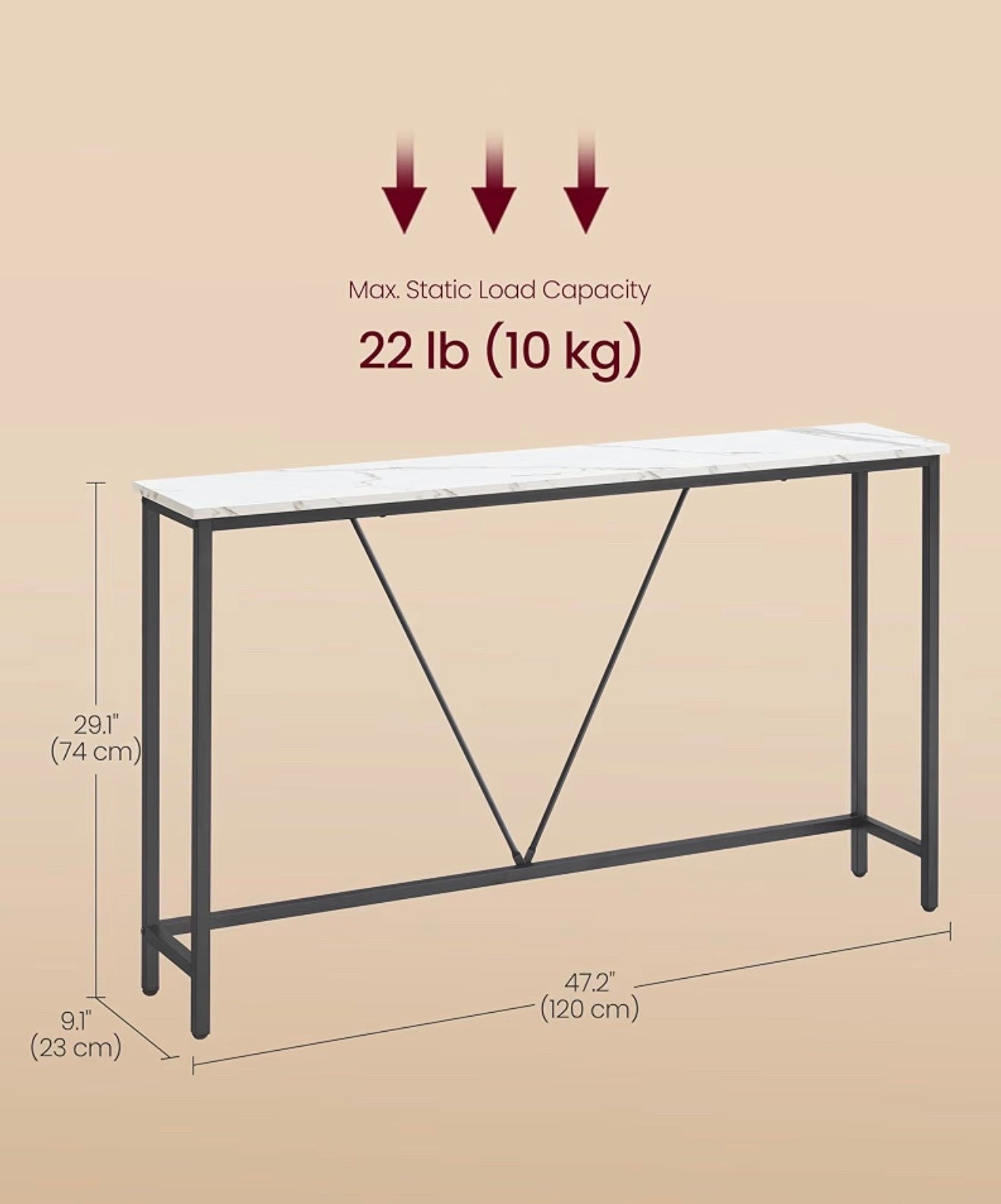 Narrow table for bathroom

#LTKHome