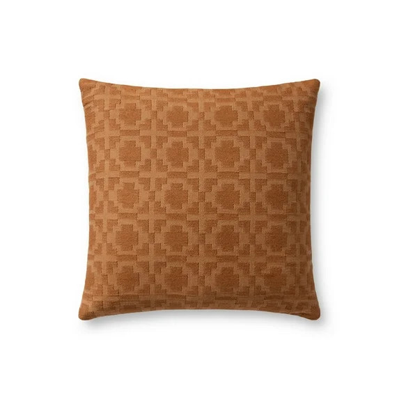 Loloi PLL0172 Rust 18'' x 18'' Decorative Pillow | Walmart (US)
